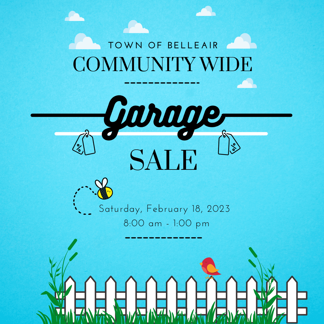 Community-Wide Garage Sale on Saturday, February 18, 2023